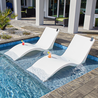 Kai Shelf Lounger - Set of Two Chairs (9 inches of water or less)